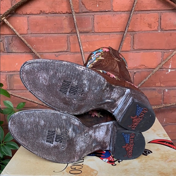 OLD GRINGO NEW! Anna Sui Floral Embroidered Boots - Picture 6 of 8